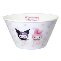 Japan Sanrio Deep Plate Bowl - Kuromi & My Melody : Netflix