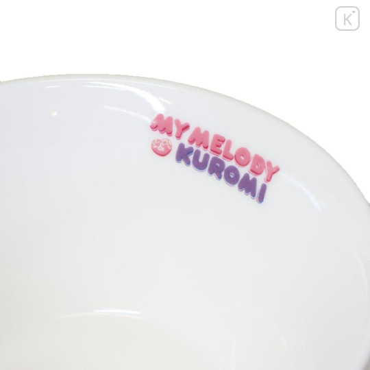 Japan Sanrio Deep Plate Bowl - Kuromi & My Melody : Netflix - 3