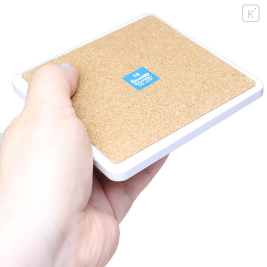 Japan Sanrio Water Absorbing Coaster - Kuromi & My Melody : Netflix - 2
