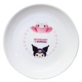Japan Sanrio Curry & Pasta Plate - Kuromi & My Melody : Netflix - 1