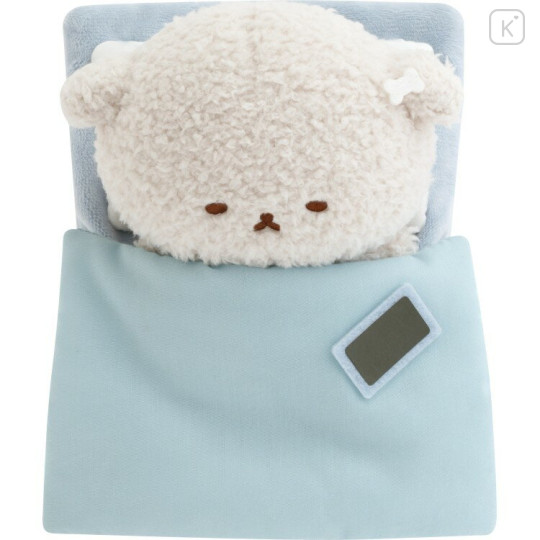 Japan San-X Plush Toy - Ishiyowa-chan : Introducing Kouhai-chan Can't Resist Sleepiness Futon Set - 1