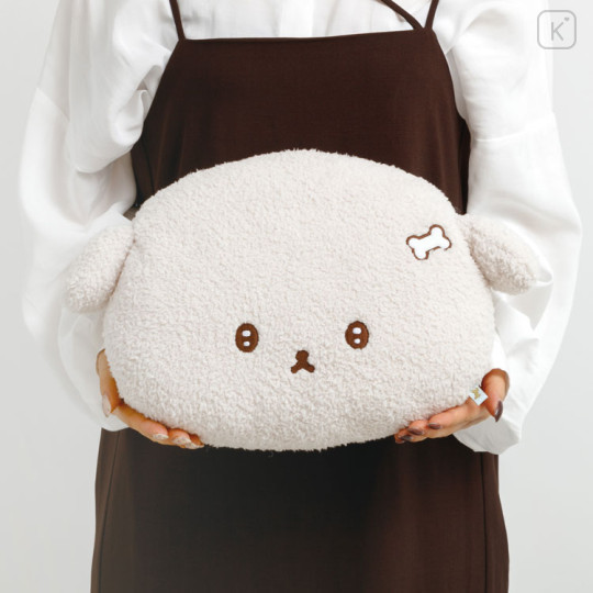 Japan San-X Die-cut Cushion - Ishiyowa-chan : Introducing Kouhai-chan - 3