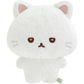 Japan San-X Plush Toy - Ishiyowa-chan : Introducing Kouhai-chan White Cat - 1