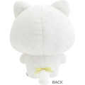 Japan San-X Plush Toy - Ishiyowa-chan : Introducing Kouhai-chan White Cat - 2