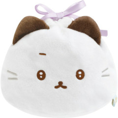 Japan San-X Plush Drawstring Bag - Ishiyowa-chan : Junior Chan Appears Ishitsuyo-chan