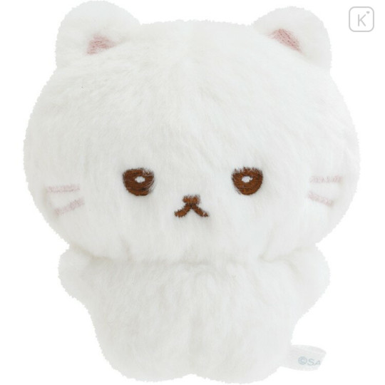 Japan San-X Tenori Plush (SS) - Ishiyowachan : Introducing Kouhai-chan White Cat - 1