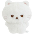 Japan San-X Tenori Plush (SS) - Ishiyowachan : Introducing Kouhai-chan White Cat - 1