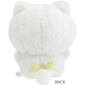 Japan San-X Tenori Plush (SS) - Ishiyowachan : Introducing Kouhai-chan White Cat - 2