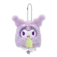 Japan Sanrio Mascot Holder - Kuromi : Halloween Starry Ghost
