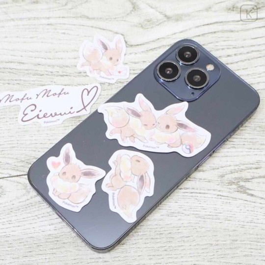 Japan Pokemon Vinyl Sticker Set - Eevee : B - 2