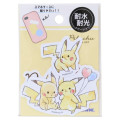 Japan Pokemon Vinyl Sticker Set - Pikachu : B - 1