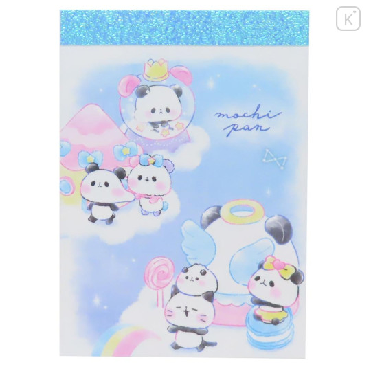 Japan Kamio Mini Notepad - Mochimochi Panda : Mochipan Town - 1