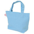 Japan Disney Mini Tote Bag - Alice in Wonderland : Blue Pink Heart - 2