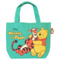 Japan Disney Mini Tote Bag - Winnie the Pooh : Green - 1