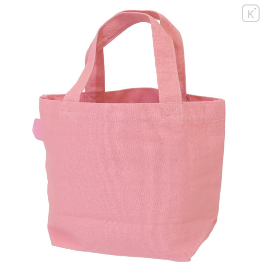 Japan Sanrio Mini Tote Bag - My Melody : Everyone Loves You Pink - 2