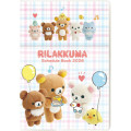 Japan San-X A6 Planner Monthly Schedule Book - Rilakkuma : Photo Gingham 2026 - 1