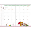 Japan San-X B6 Monthly Schedule Book - Rilakkuma : Always Together 2026 - 4