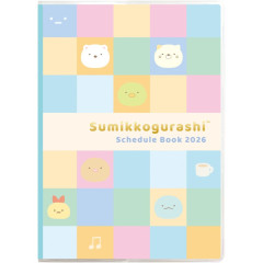 Japan San-X A5 Monthly Schedule Book - Sumikko Gurashi : Colorful 2026