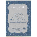 Japan San-X A6 Planner Monthly Schedule Book - Sumikko Gurashi : Silhouette Star Night 2026 - 1