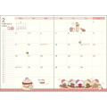 Japan San-X B6 Weekly Schedule Book - Sumikko Gurashi : Year Of Horse 2026 - 3