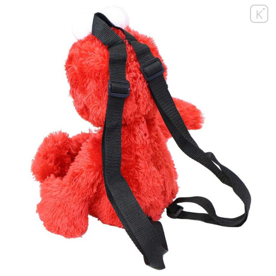 Japan Sesame Street Plush Backpack - Elmo - 2