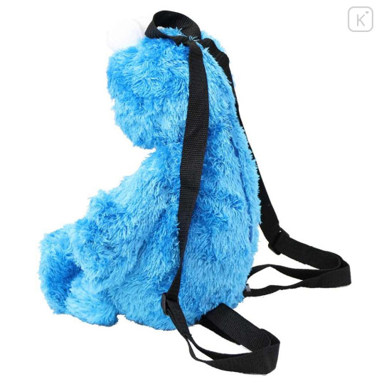 Japan Sesame Street Plush Backpack - Cookie Monster - 2