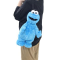 Japan Sesame Street Plush Backpack - Cookie Monster - 5
