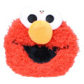 Japan Sesame Street Gamaguchi Wallet Coin Purse - Elmo Fluffy - 1