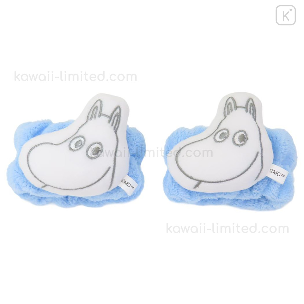 Japan Moomin Wristband Set - Moomintroll : Blue 3D | Kawaii