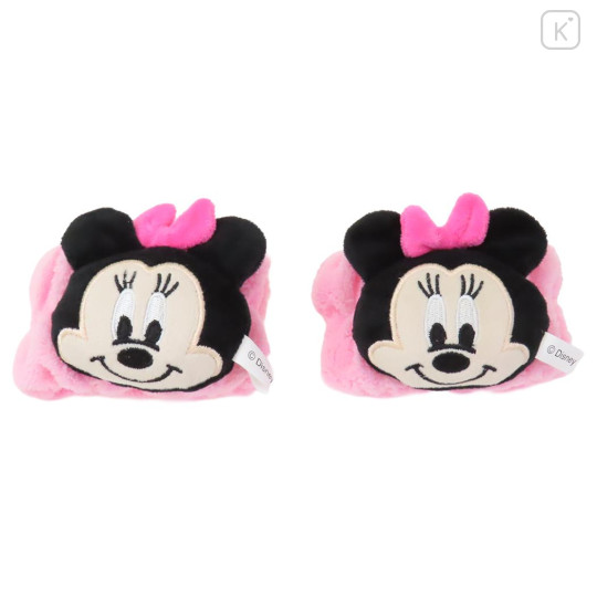 Japan Disney Wristband Set - Minnie : Pink 3D - 1