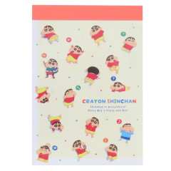 Japan Crayon Shin-chan Mini Notepad - Shinnosuke Nohara : Funny Face