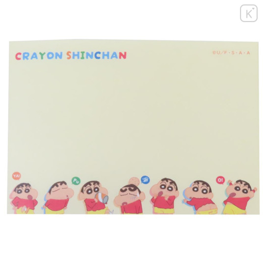 Japan Crayon Shin-chan Mini Notepad - Shinnosuke Nohara : Funny Face - 3