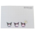 Japan Sanrio Mini Notepad - Kuromi : Exciting Music - 3