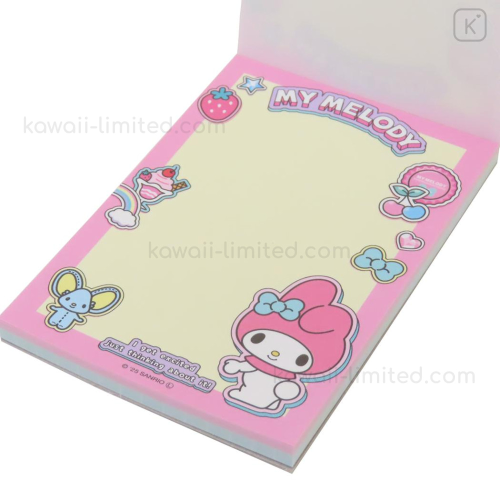 Japan Sanrio Mini Notepad - My Melody : Exciting Music