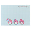 Japan Sanrio Mini Notepad - My Melody : Exciting Music - 3