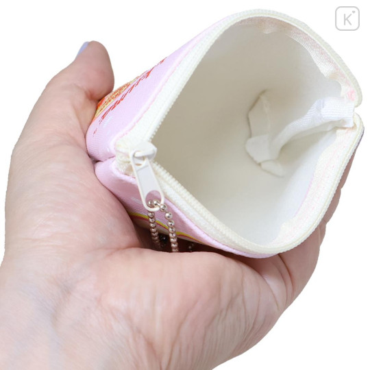 Japan San-X Triangular Mini Pouch - Korilakkuma : Chupa Chups Pink - 3