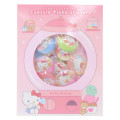 Japan Sanrio Capsule Flake Stickers - Hello Kitty : 3D - 1