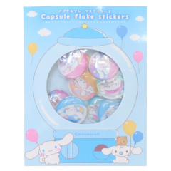 Japan Sanrio Capsule Seal Sticker - Cinnamoroll : 3D