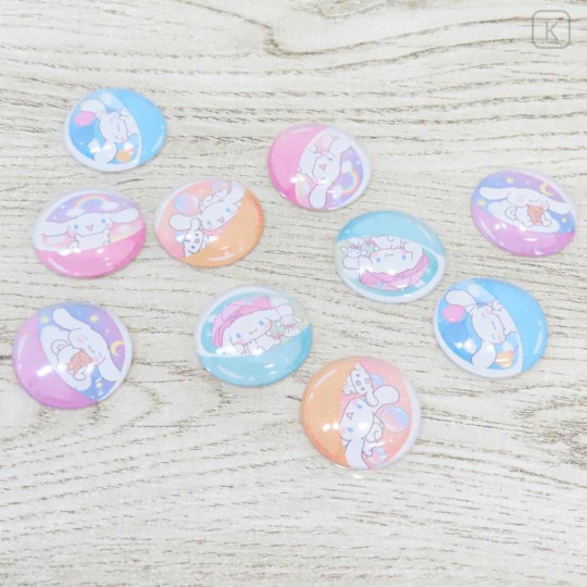 Japan Sanrio Capsule Seal Sticker - Cinnamoroll : 3D - 2