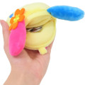 Japan Sanrio Mini Plush Pouch with Carabiner - Usahana - 3
