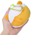 Japan Sanrio Mini Plush Pouch with Carabiner - Corocorokuririn - 2