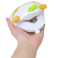 Japan Sanrio Mini Plush Pouch with Carabiner - Corocorokuririn - 3