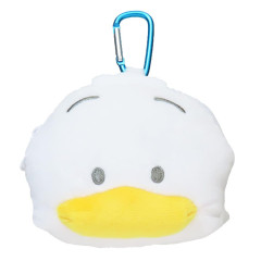 Japan Sanrio Mini Plush Pouch with Carabiner - Pekkle