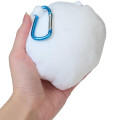 Japan Sanrio Mini Plush Pouch with Carabiner - Pekkle - 2