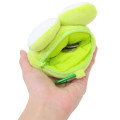 Japan Sanrio Mini Plush Pouch with Carabiner - Keroppi - 3