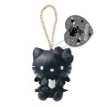 Japan Sanrio Mascot Bag Charm - Hello Kitty : Black Angel Black - 1