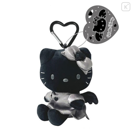 Japan Sanrio Mascot Holder - Hello Kitty : Black Angel - 1