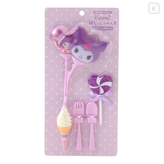 Japan Sanrio Original Doll Accessory Set - Kuromi : Pitatto Friends Sweets - 1