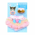 Japan Sanrio Original Dress-up Clothes (S) - Pitatto Friends Princess Dress Ruffles & Tiara - 1