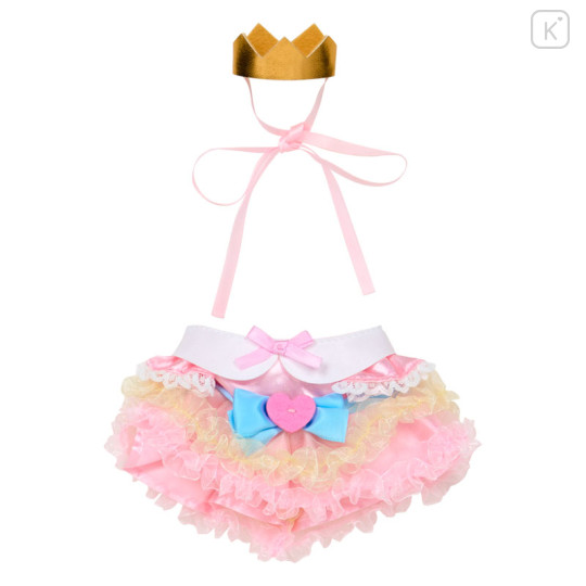 Japan Sanrio Original Dress-up Clothes (S) - Pitatto Friends Princess Dress Ruffles & Tiara - 2